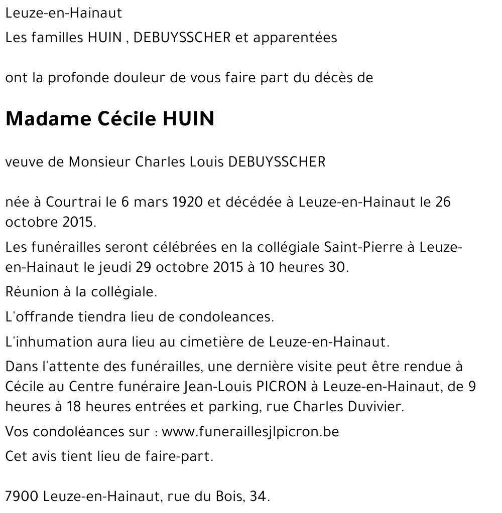 Cécile HUIN