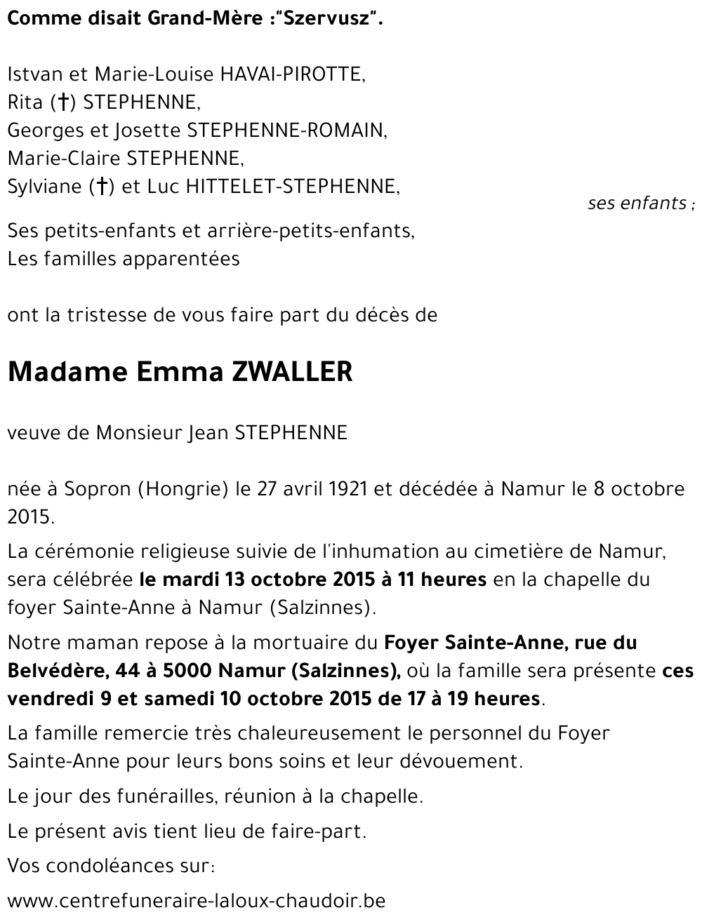 Emma ZWALLER