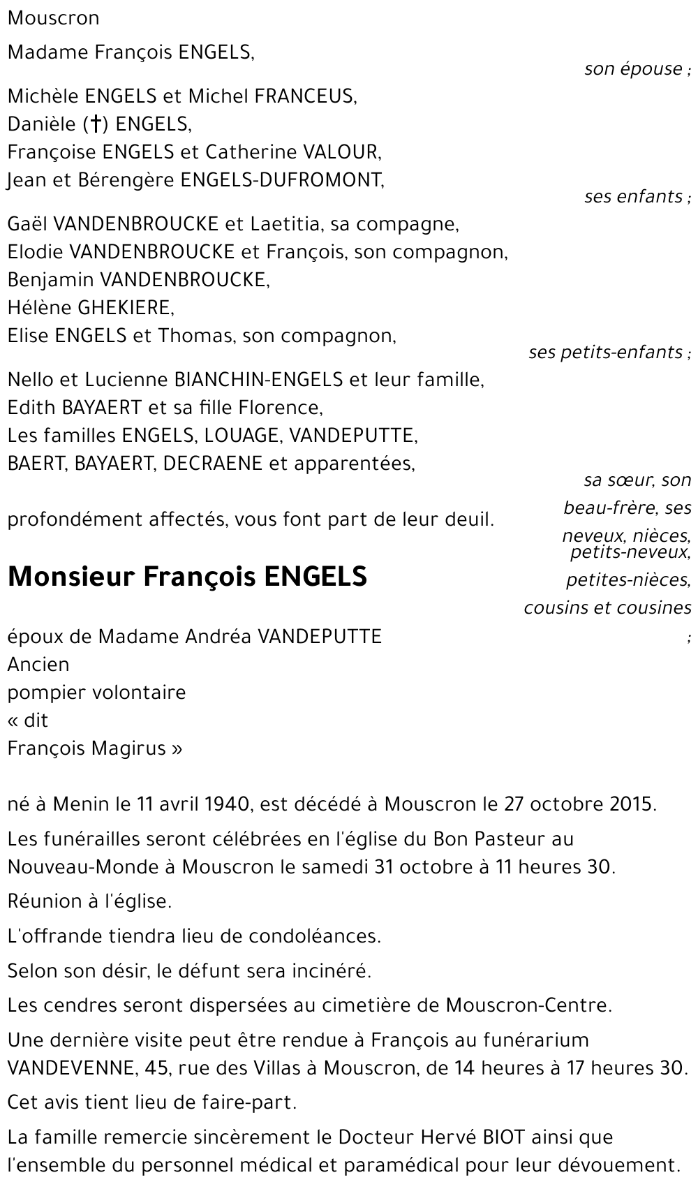 François ENGELS