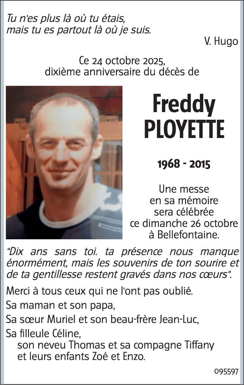 Freddy PLOYETTE