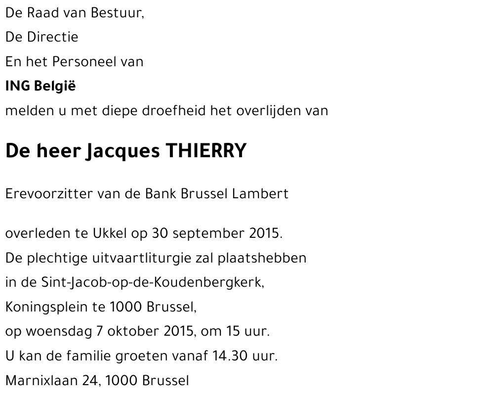 Jacques THIERRY