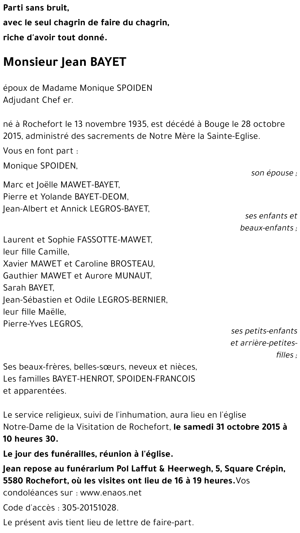 Jean BAYET