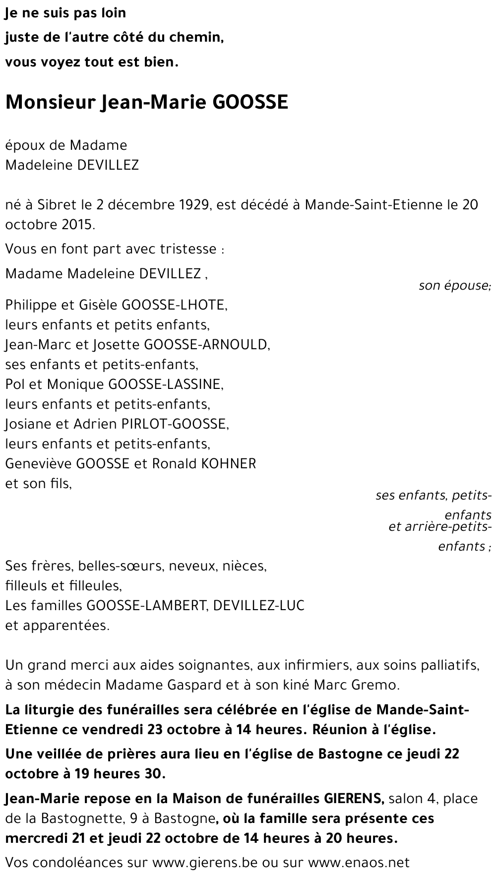 Jean-Marie GOOSSE