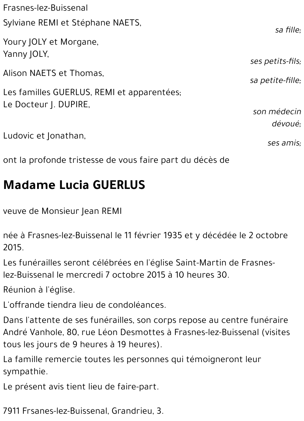 Lucia GUERLUS