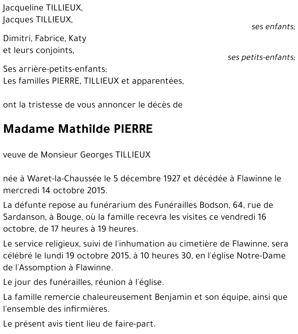 Mathilde PIERRE