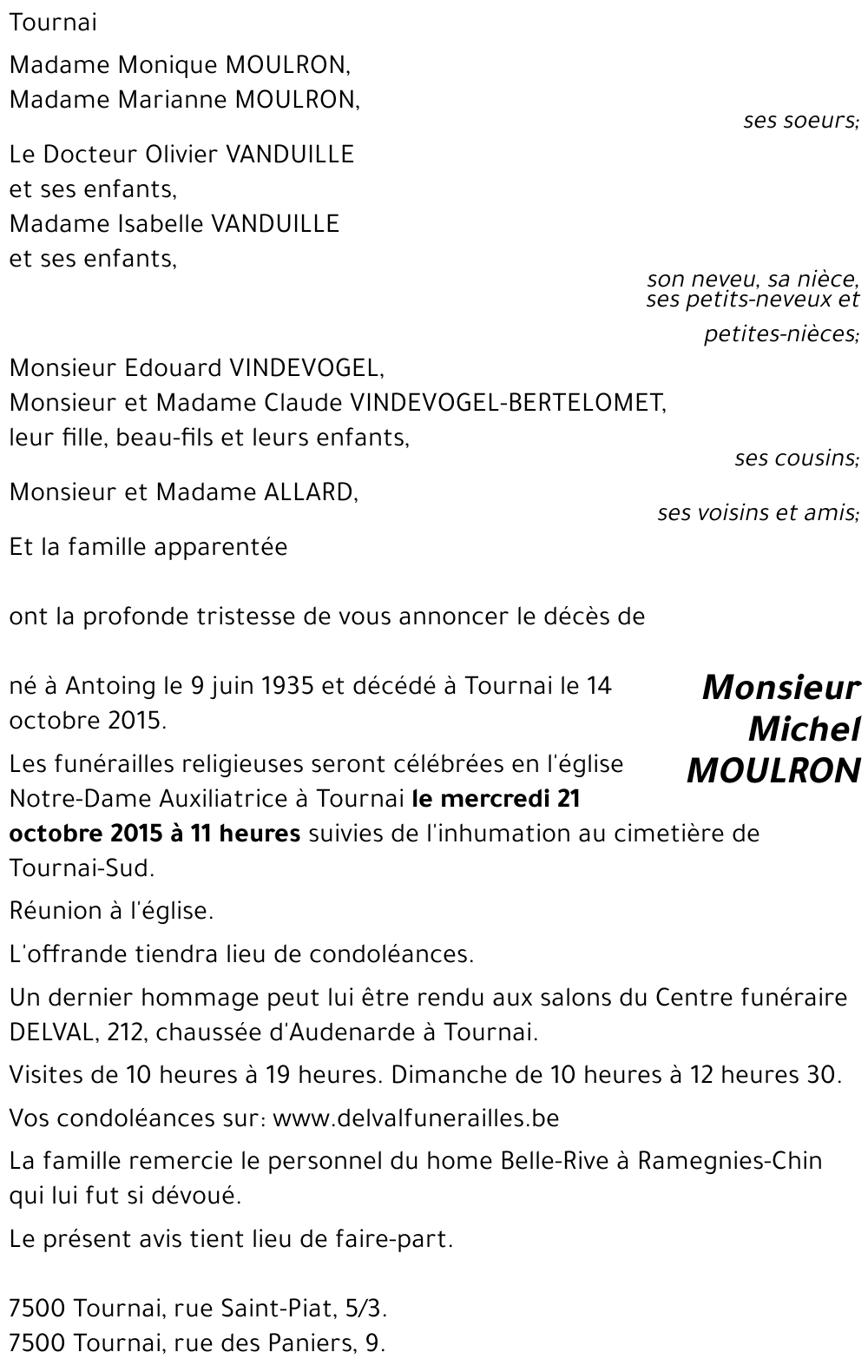 Michel MOULRON
