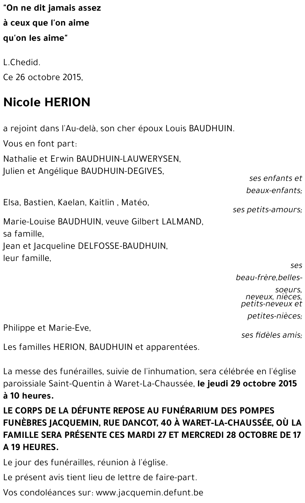 Nicole HERION