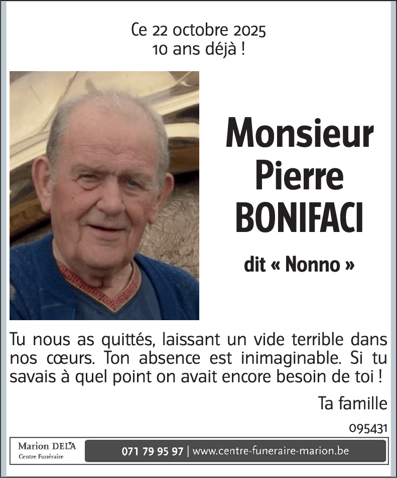 Pierre BONIFACI