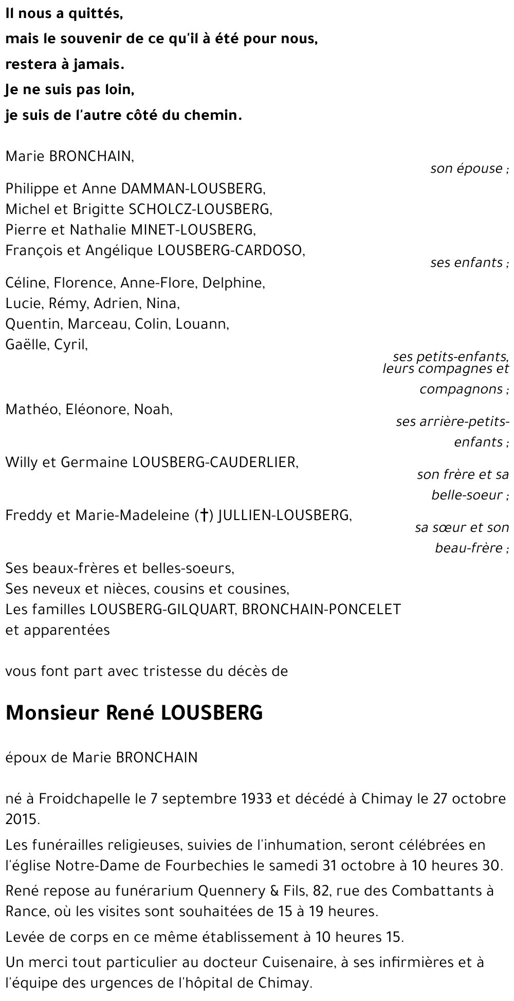 René LOUSBERG