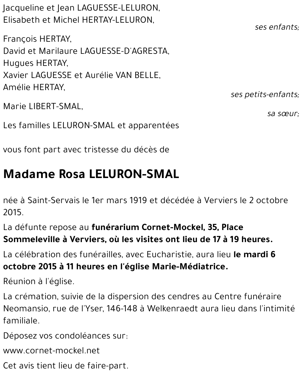 Rosa SMAL