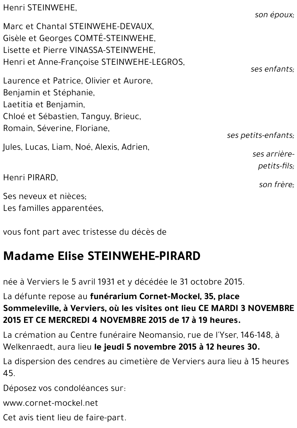 Elise PIRARD
