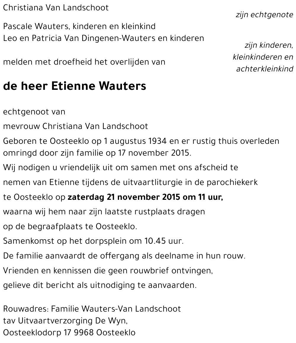 Etienne Wauters