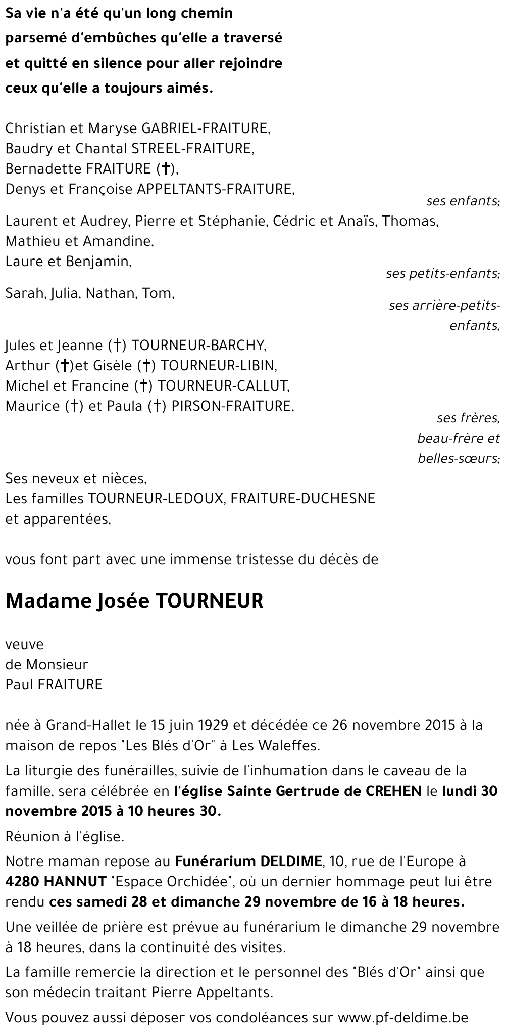 Josée TOURNEUR