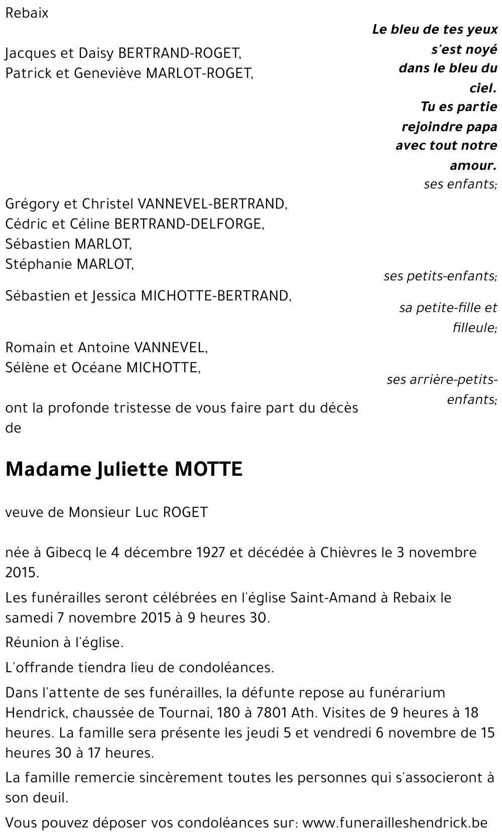 Juliette MOTTE