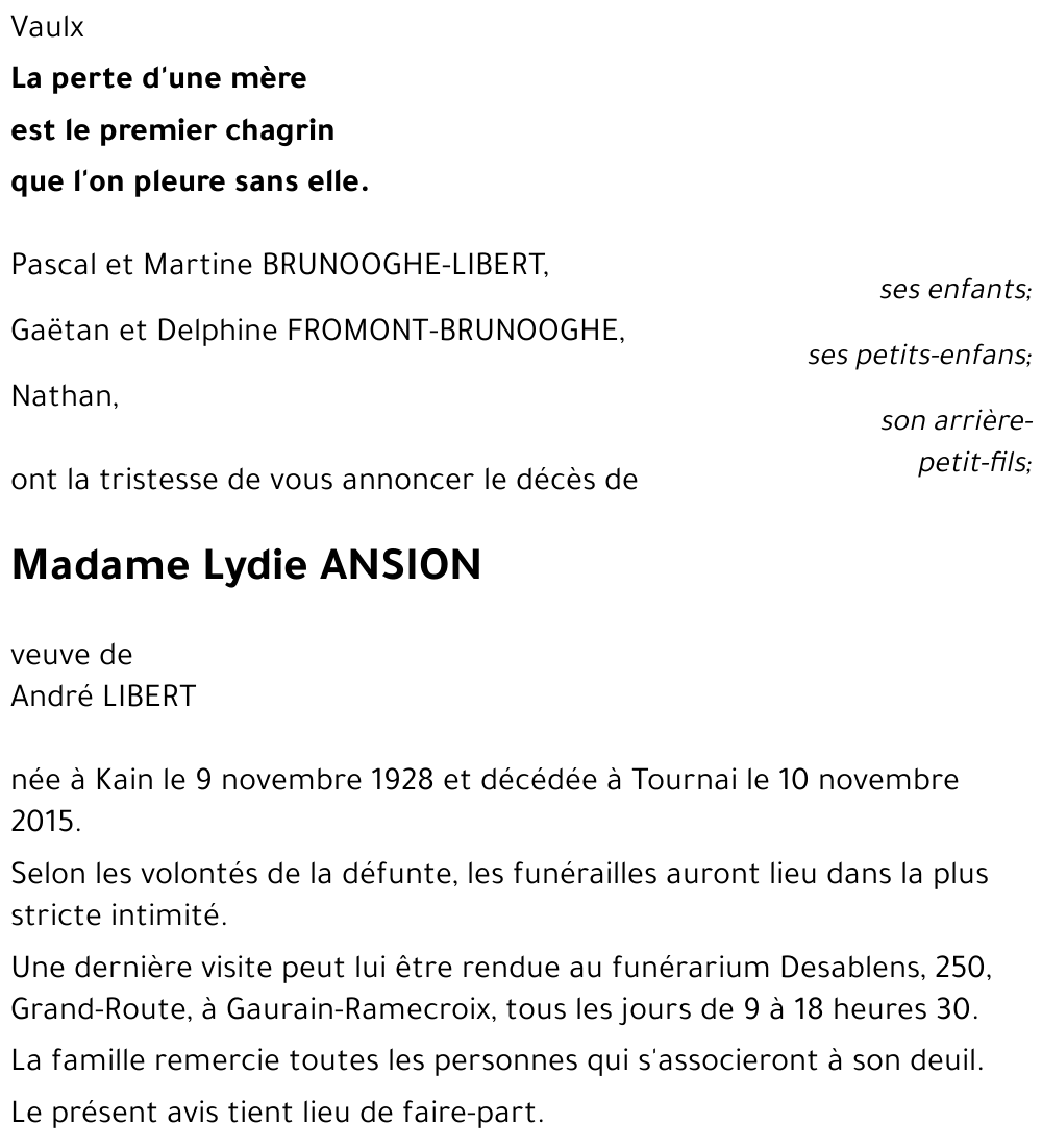 Lydie ANSION