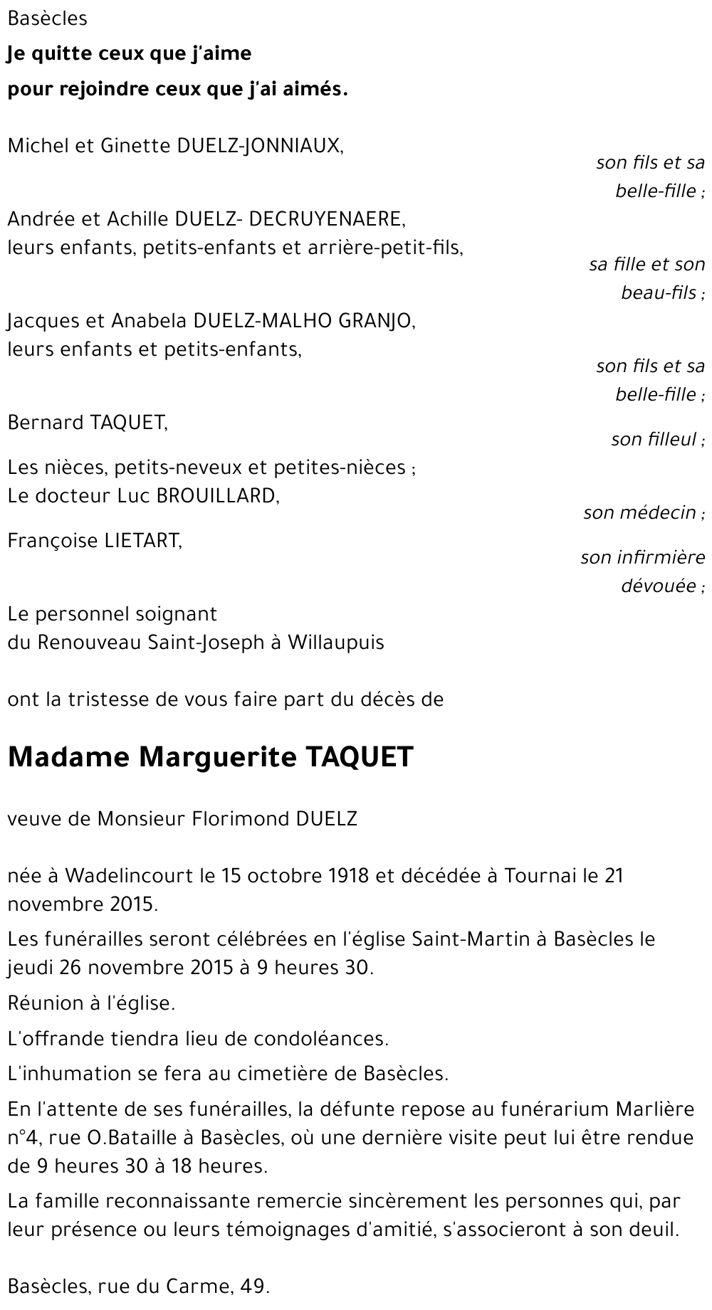 Marguerite Taquet