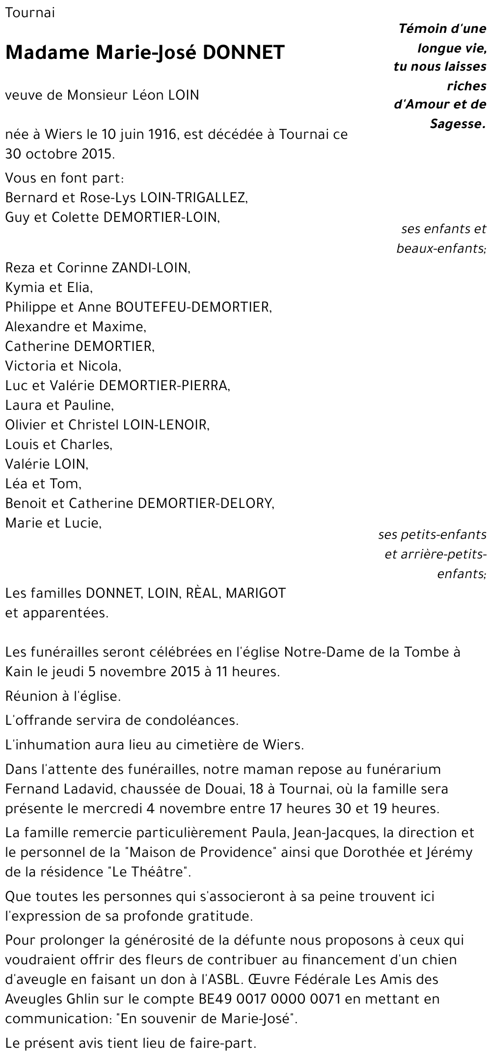 Marie-José DONNET
