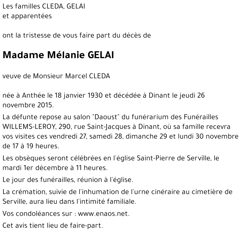Mélanie GELAI
