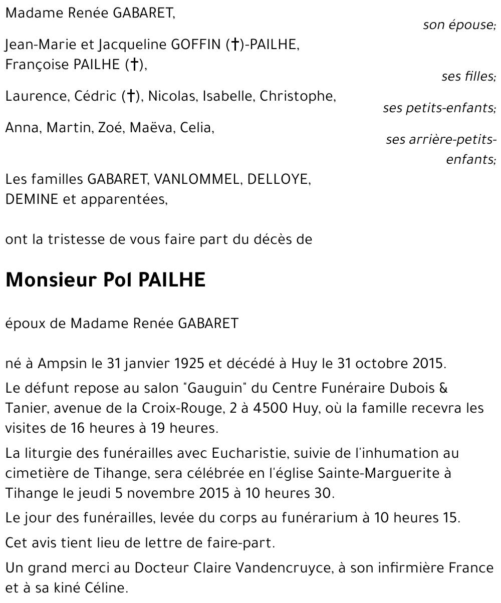 Pol PAILHE
