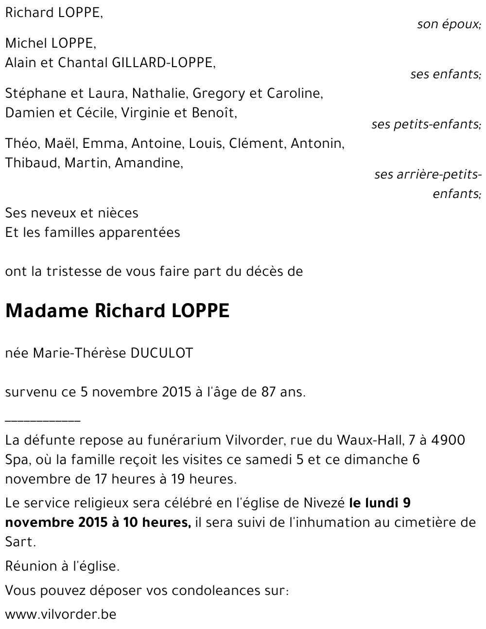 Richard LOPPE