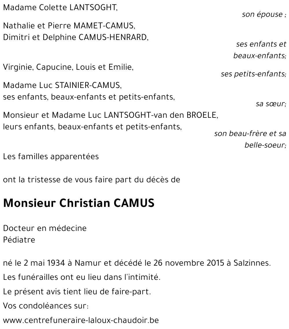 Christian CAMUS