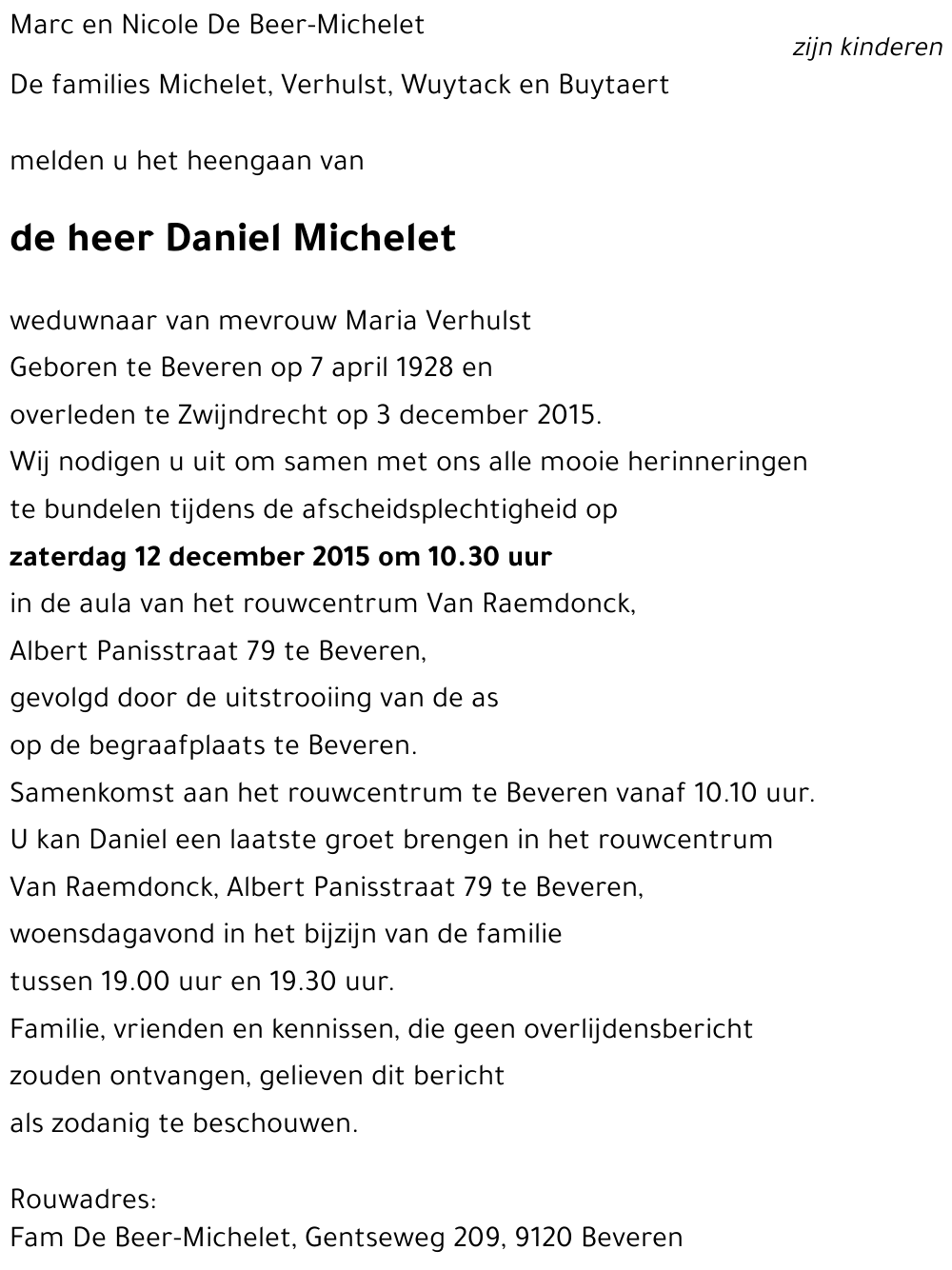 Daniel Michelet