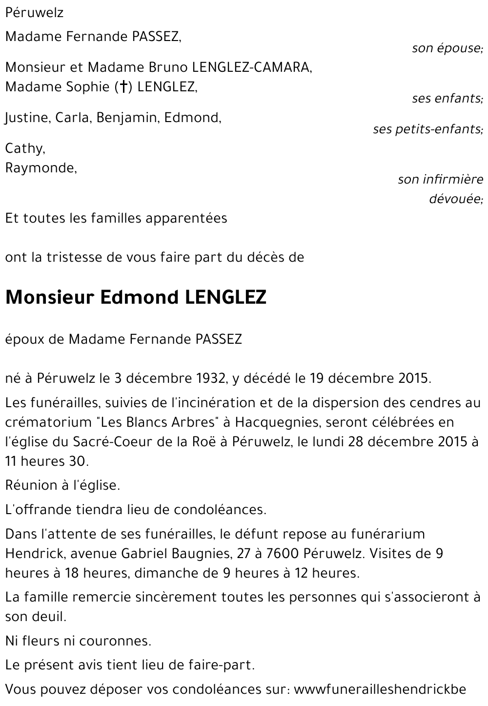 Edmond LENGLEZ