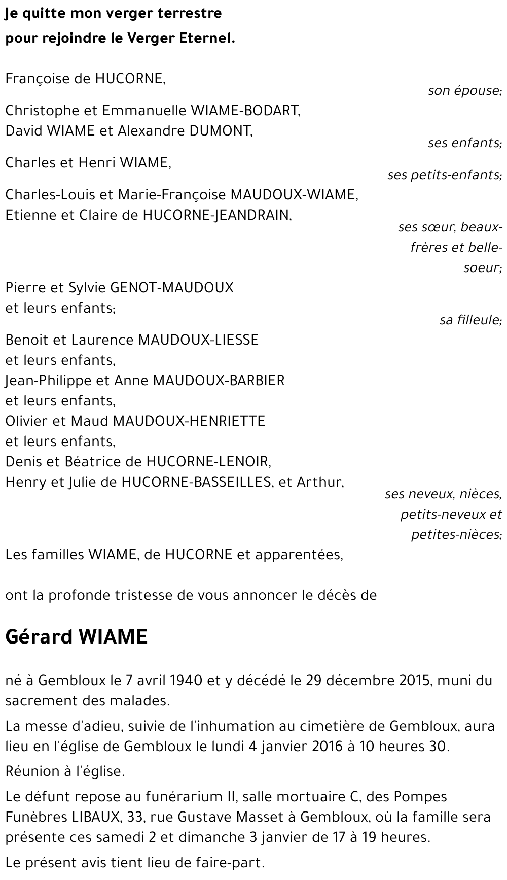 Gérard Wiame