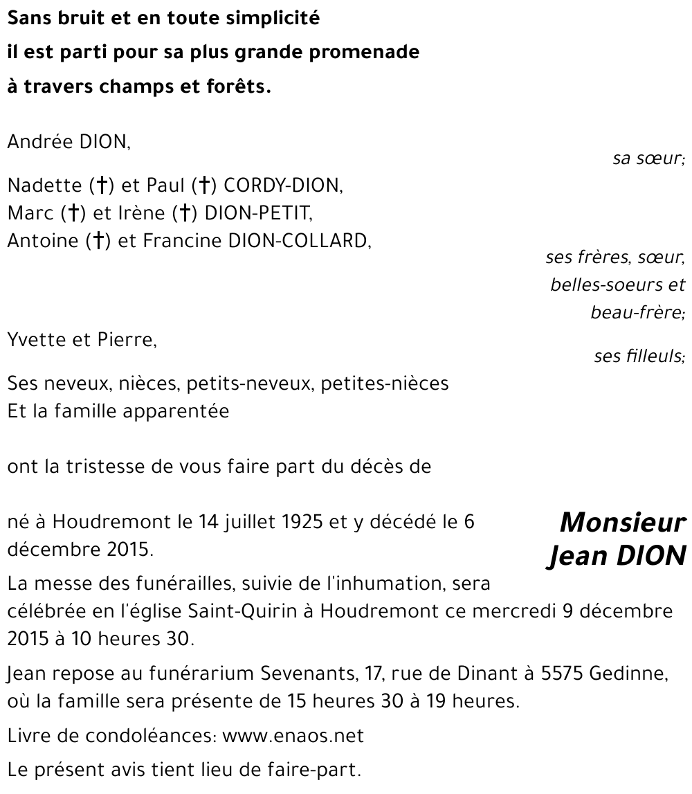 Jean DION