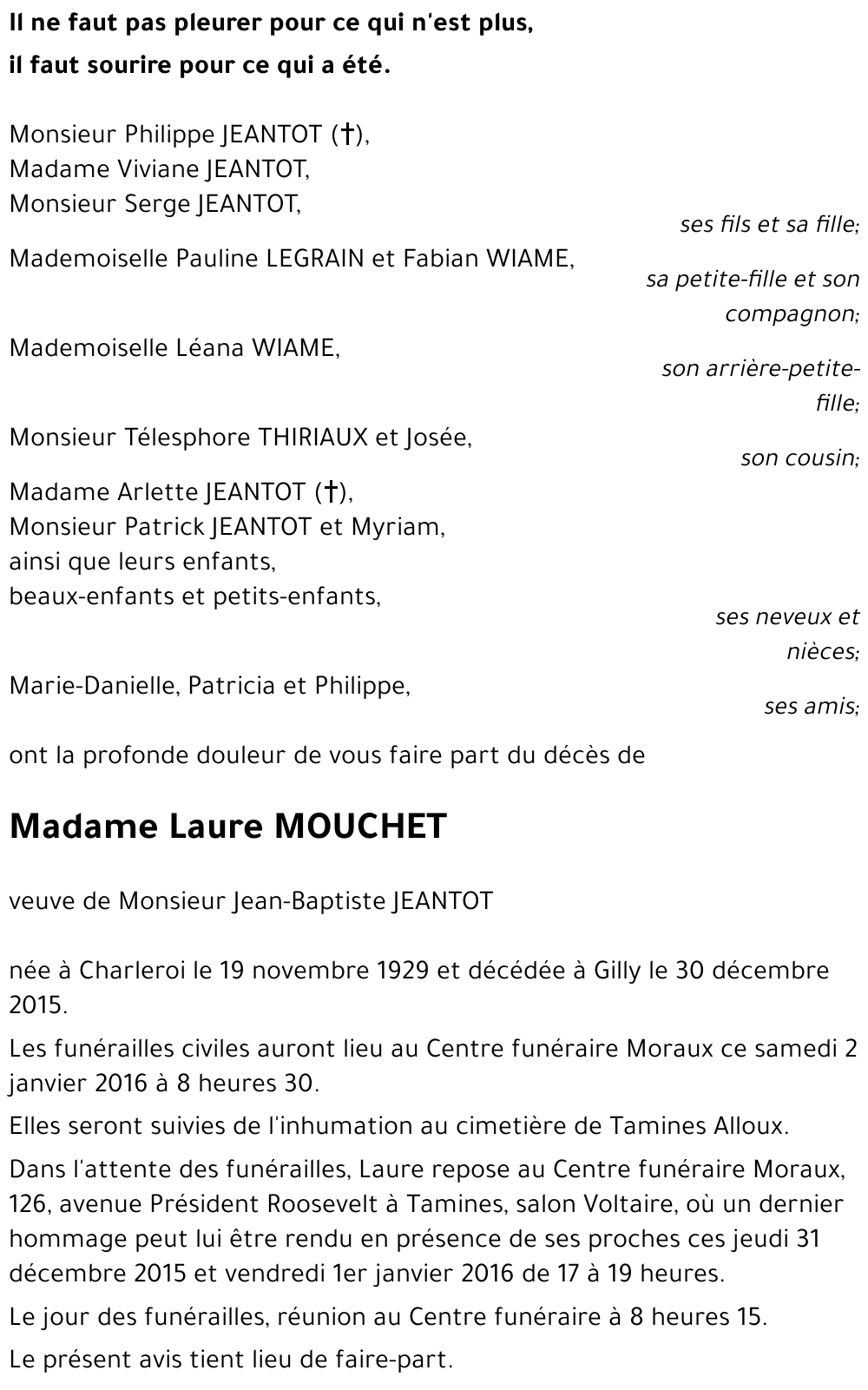 Laure MOUCHET