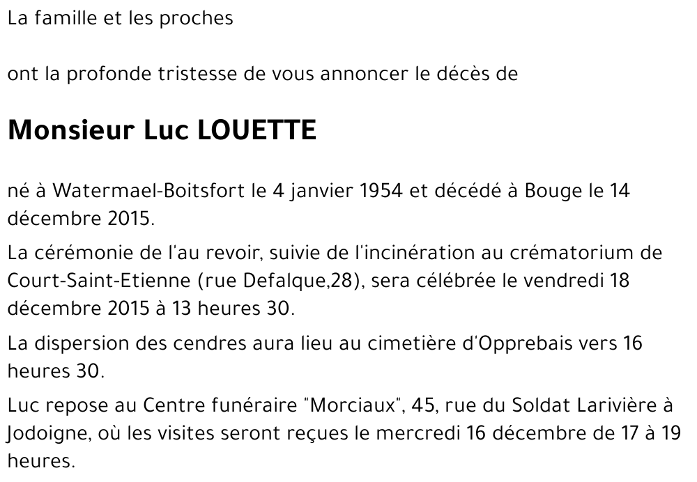 Luc LOUETTE