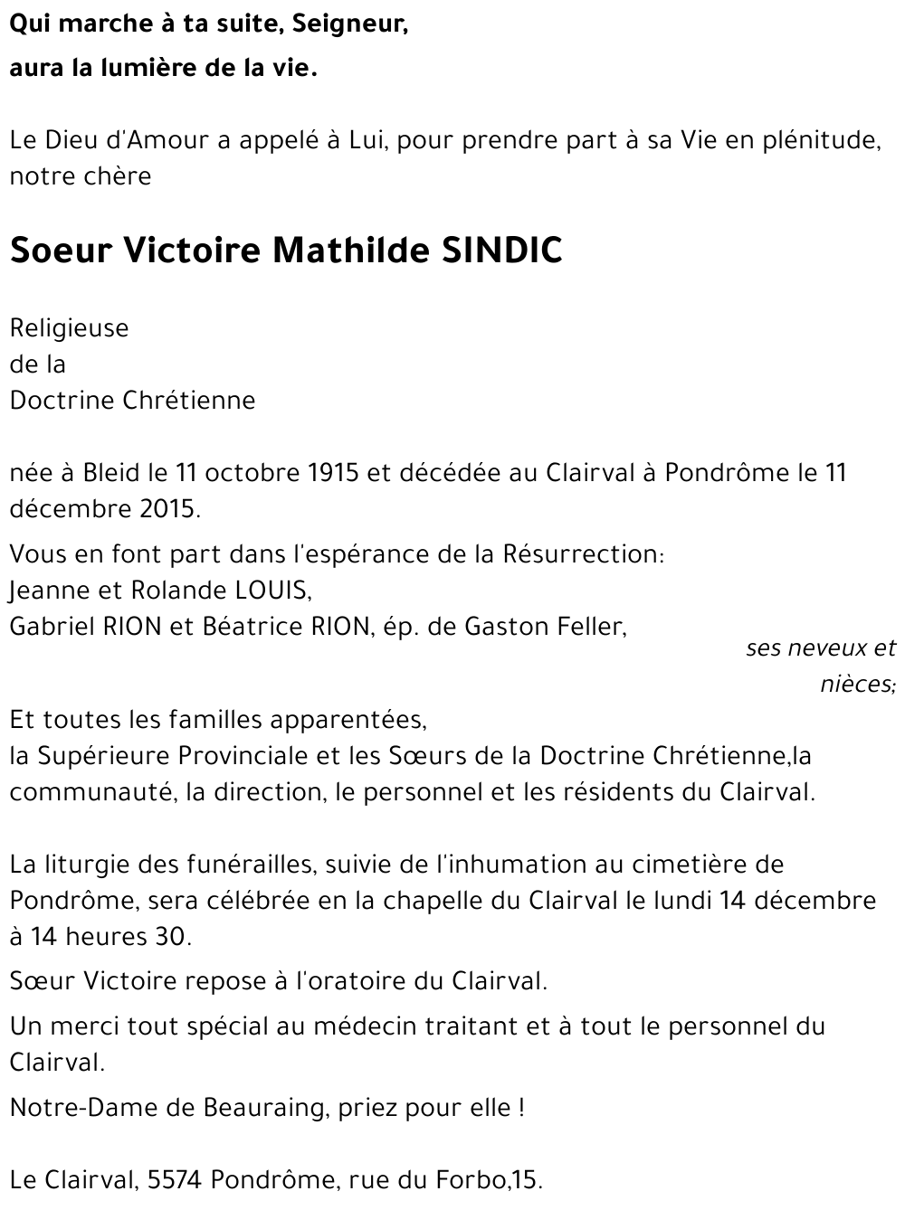 Mathilde SINDIC