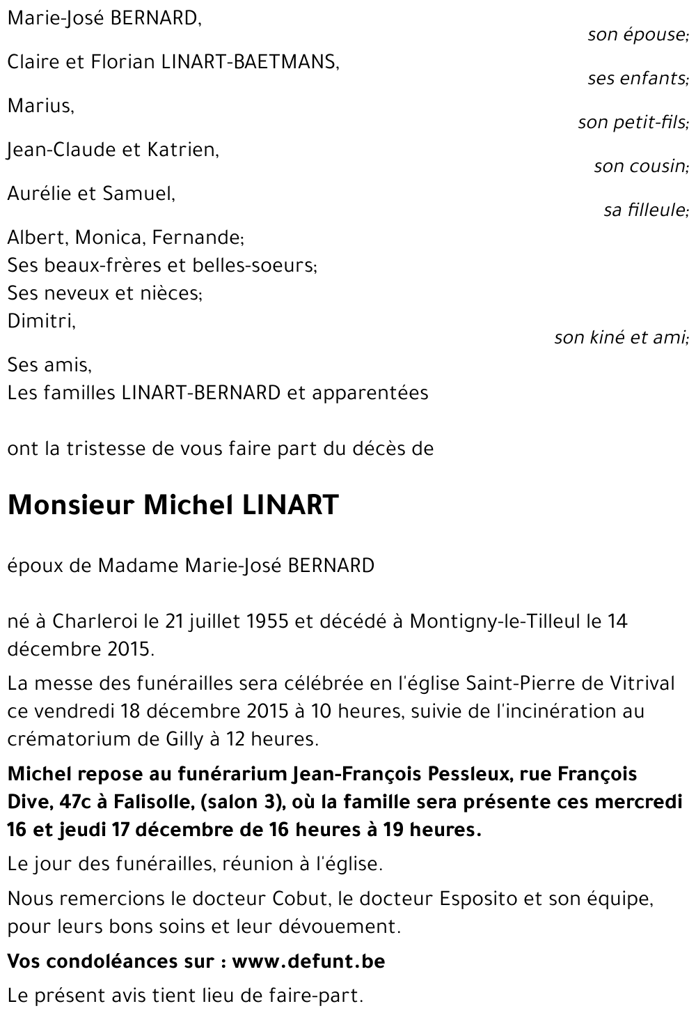 Michel LINART