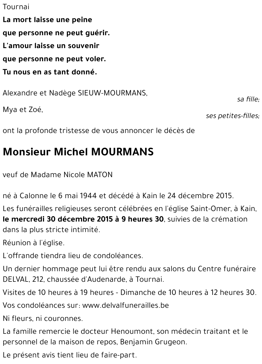 Michel MOURMANS