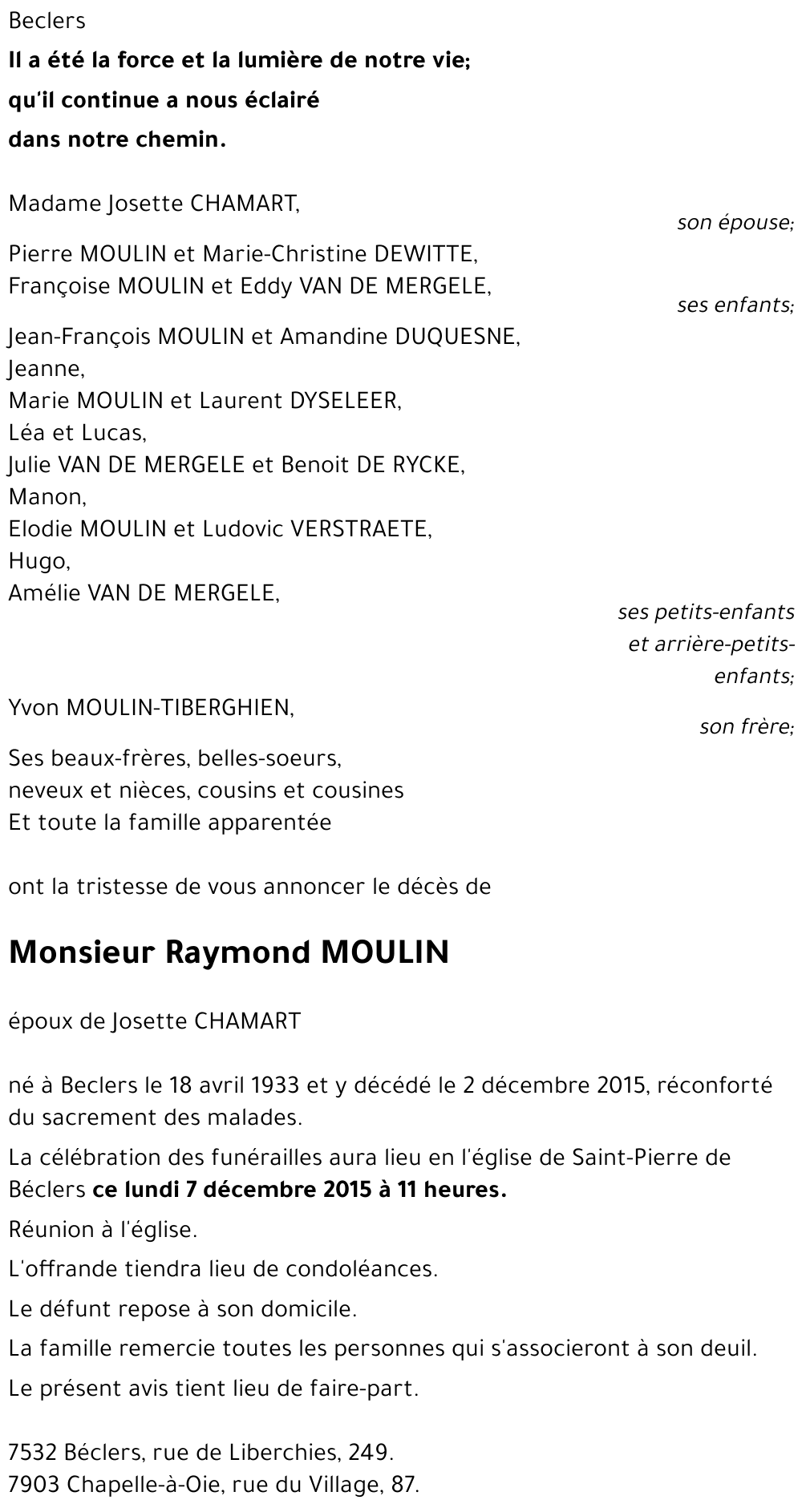 Raymond MOULIN