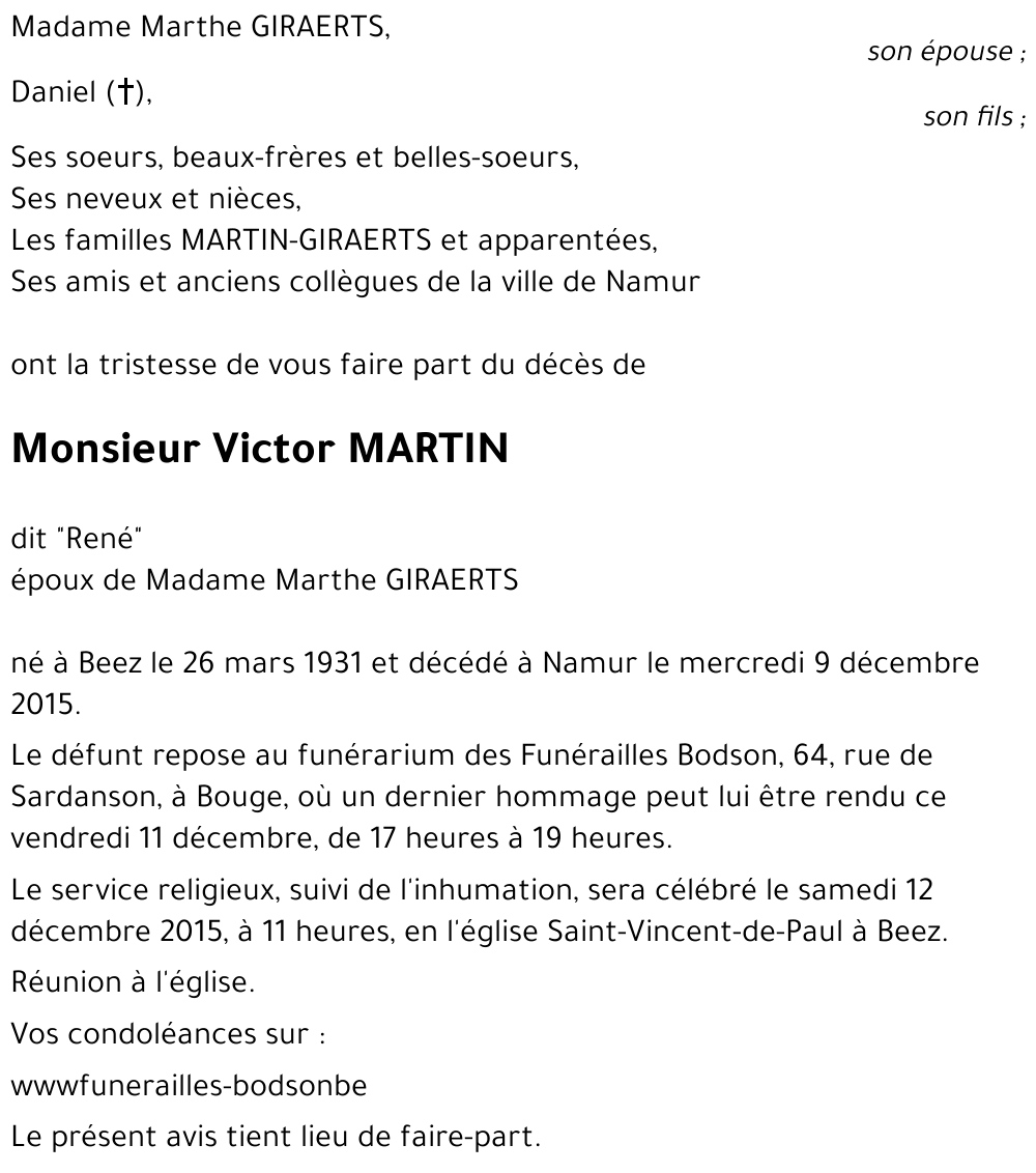 Victor MARTIN