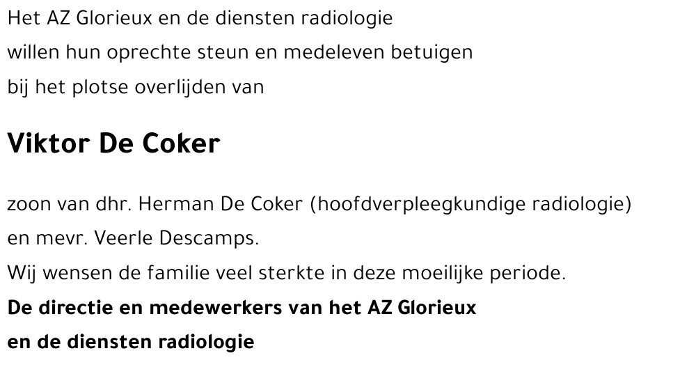 Viktor De Coker