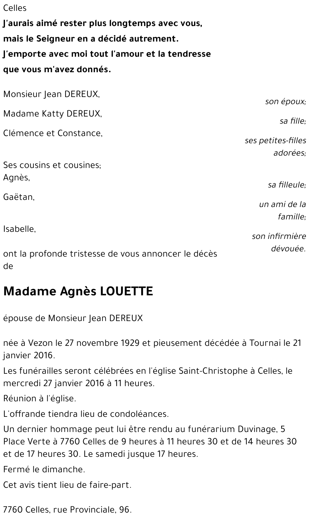 Agnès LOUETTE