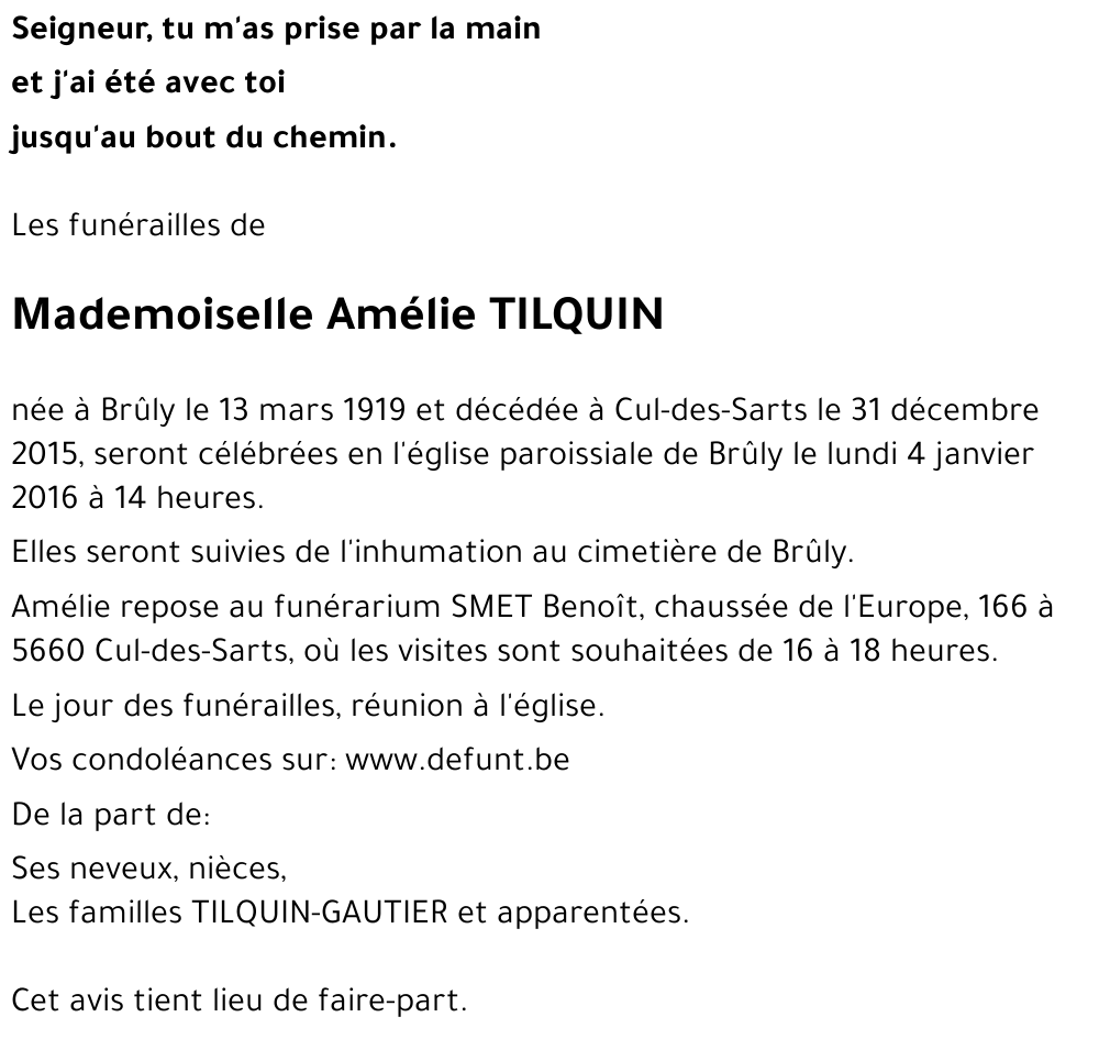 Amélie TILQUIN