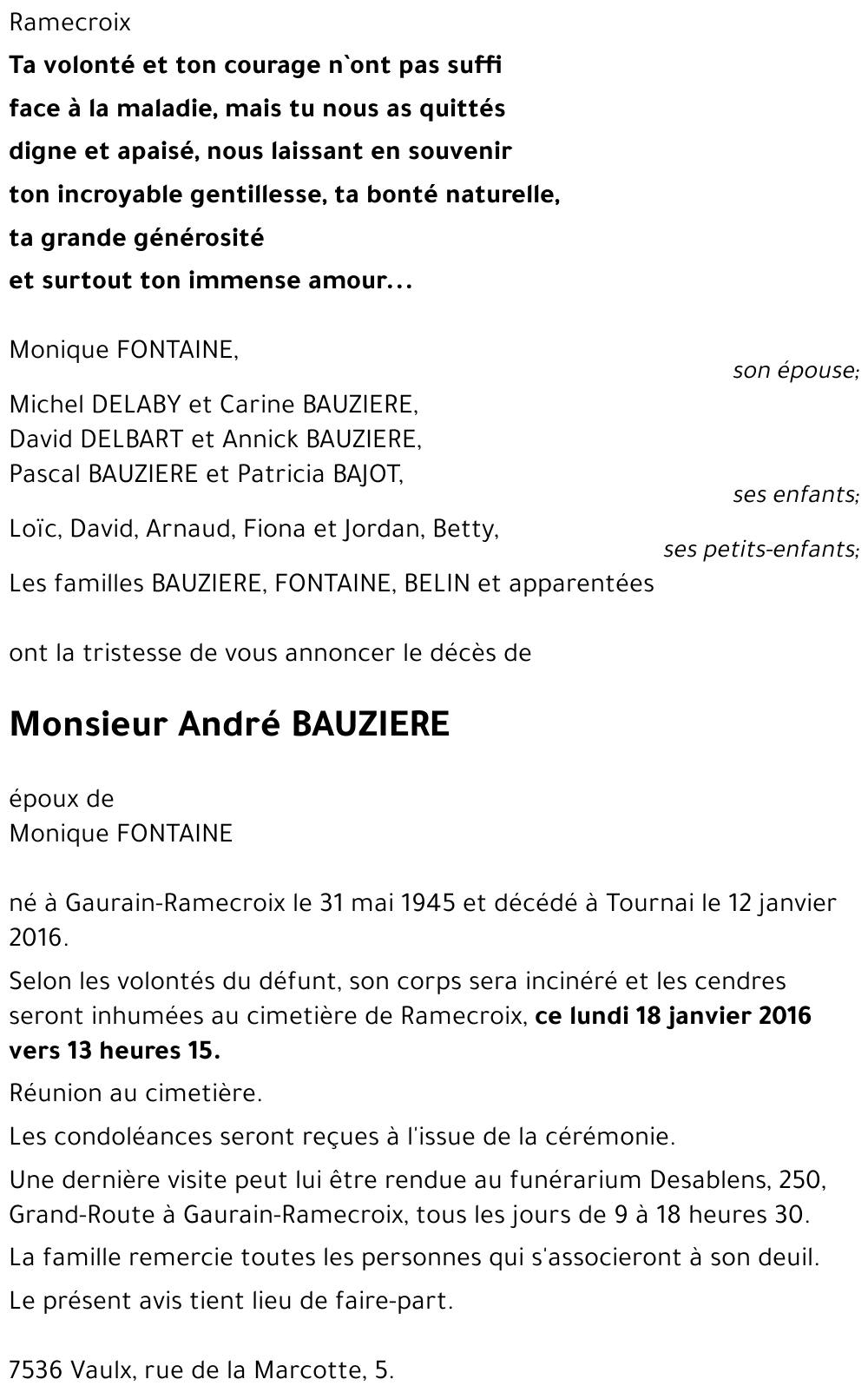 André BAUZIERE