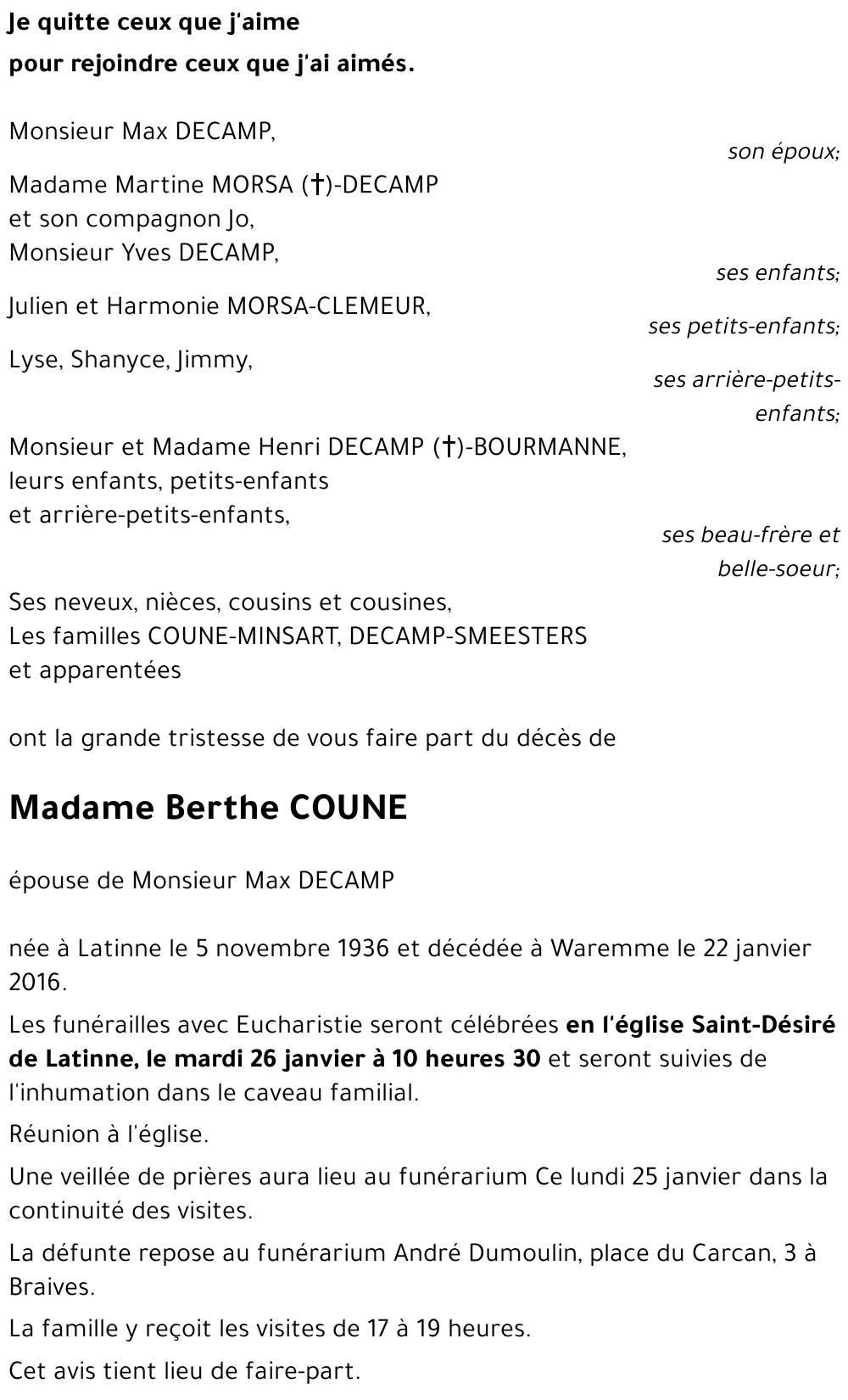 Berthe COUNE