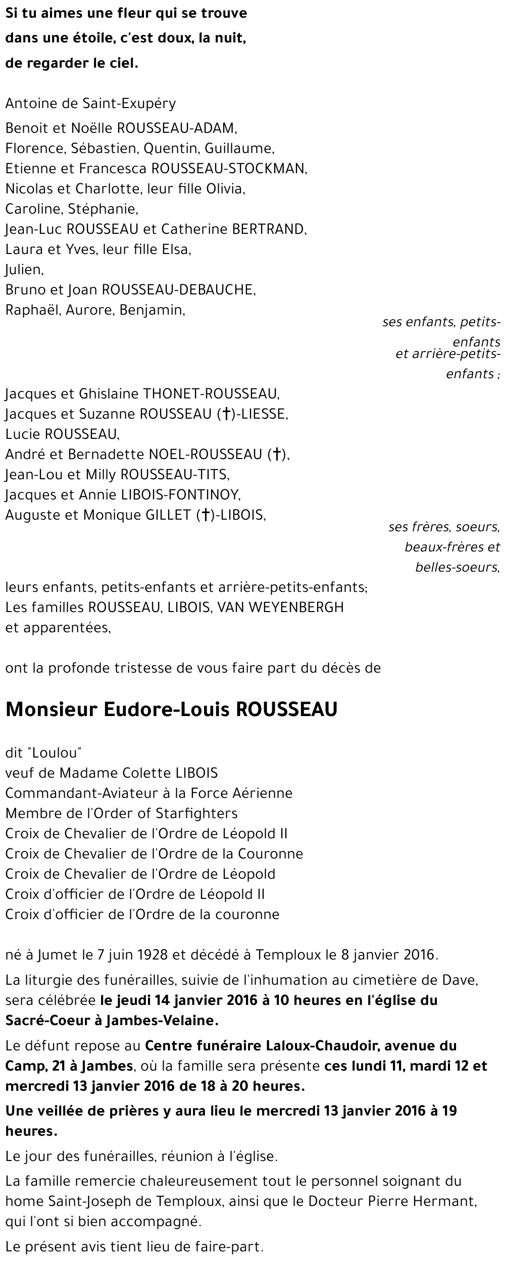 Eudore-Louis ROUSSEAU