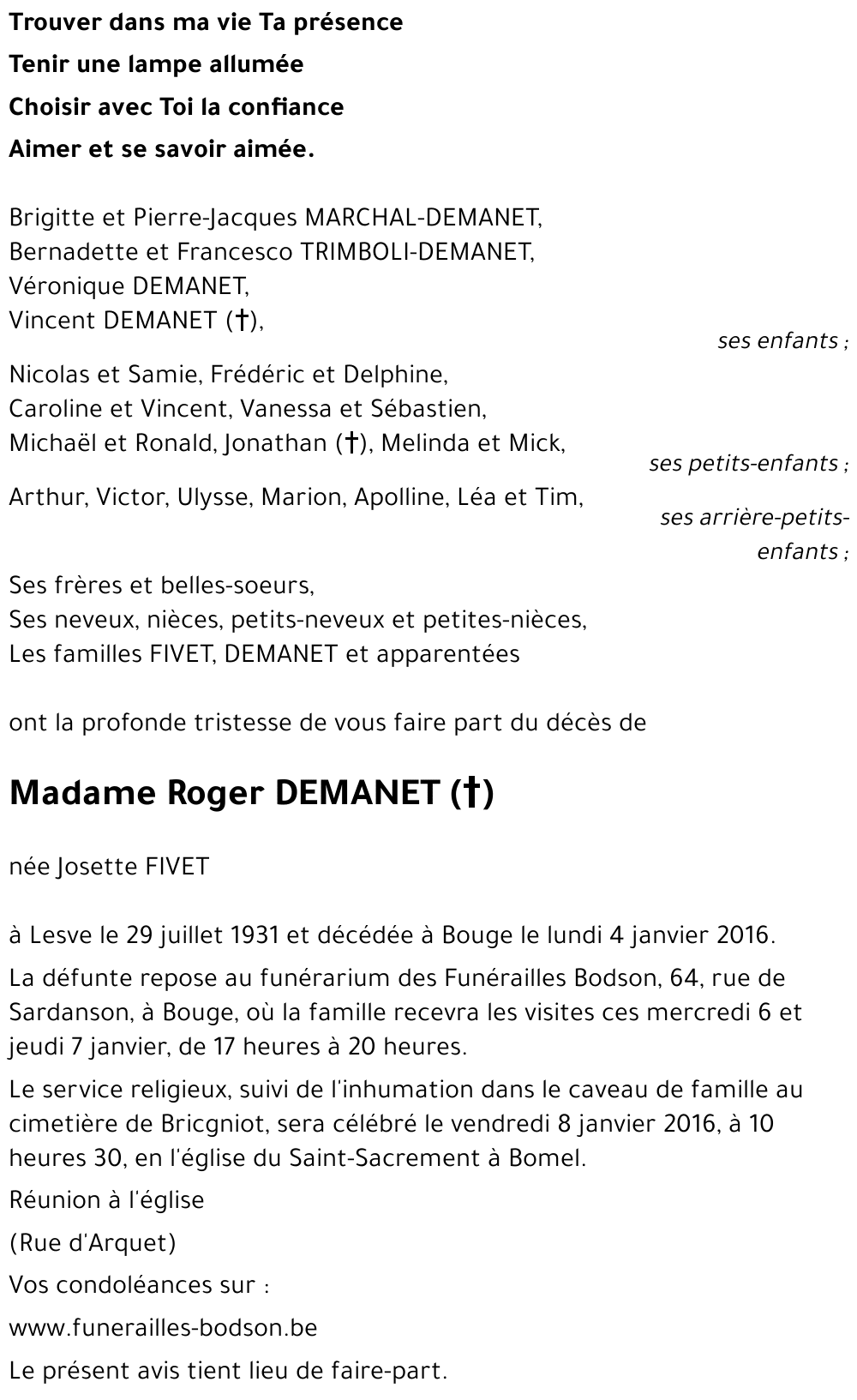 Josette FIVET