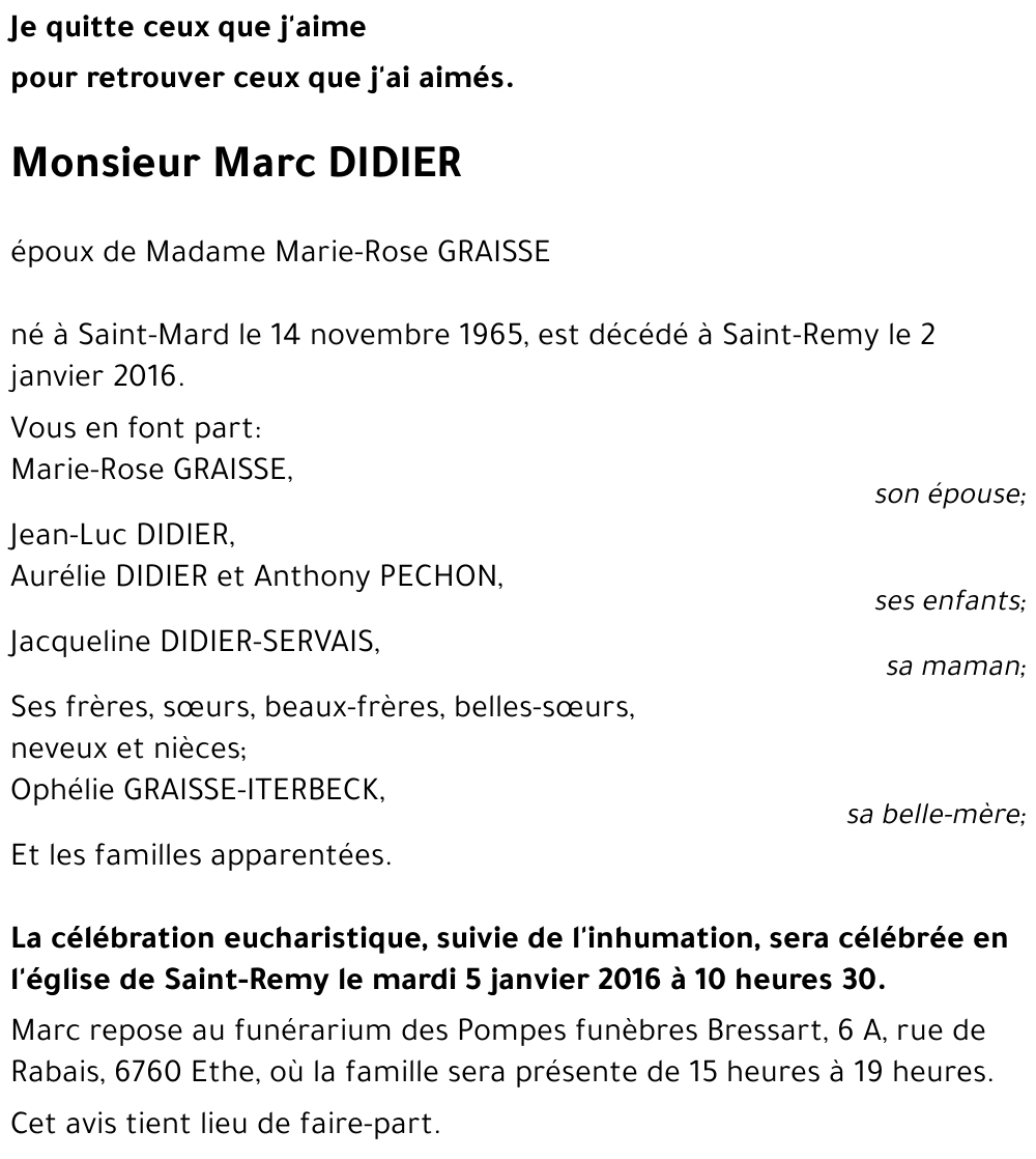 Marc DIDIER 