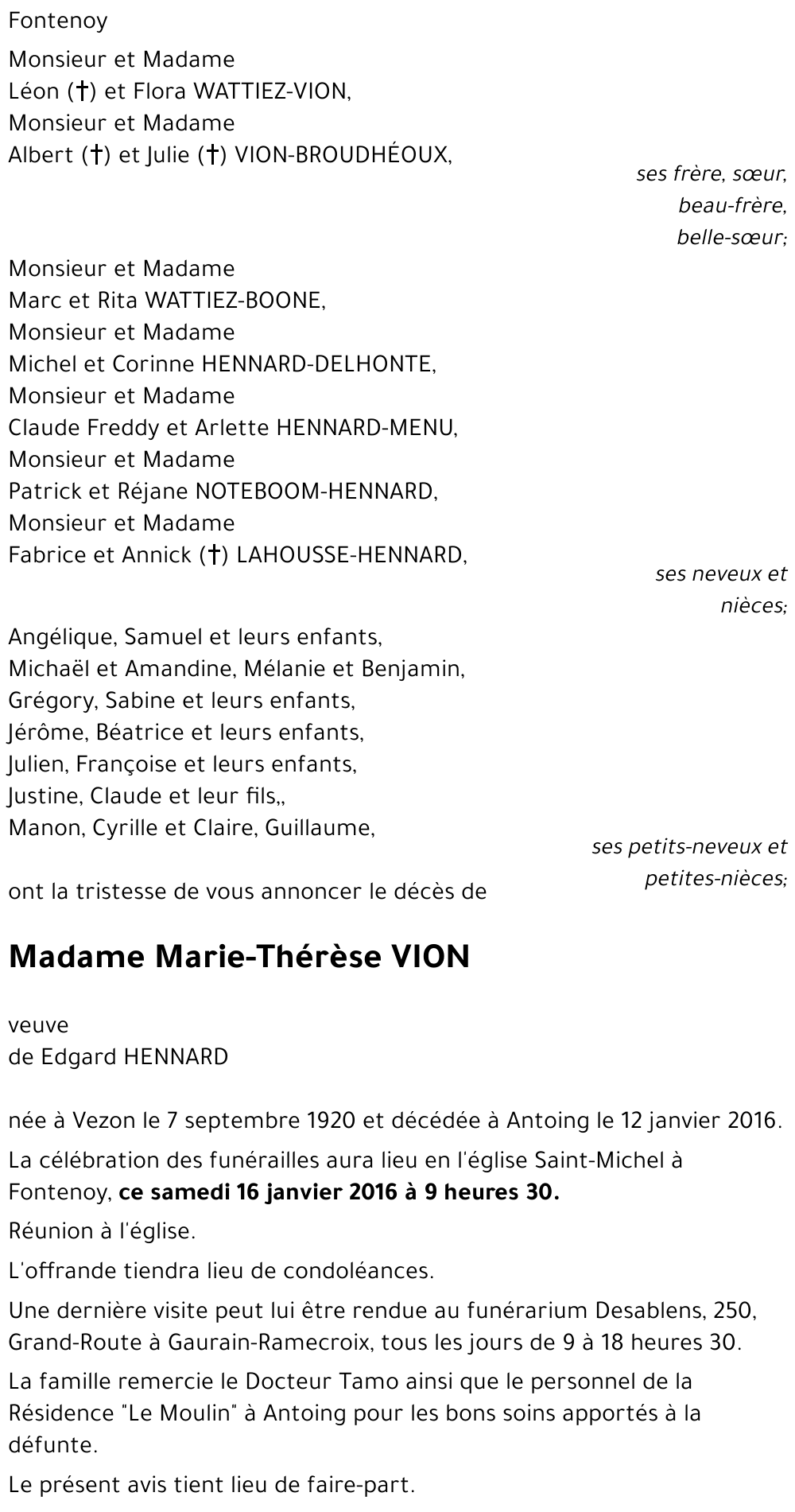 Marie-Thérèse VION