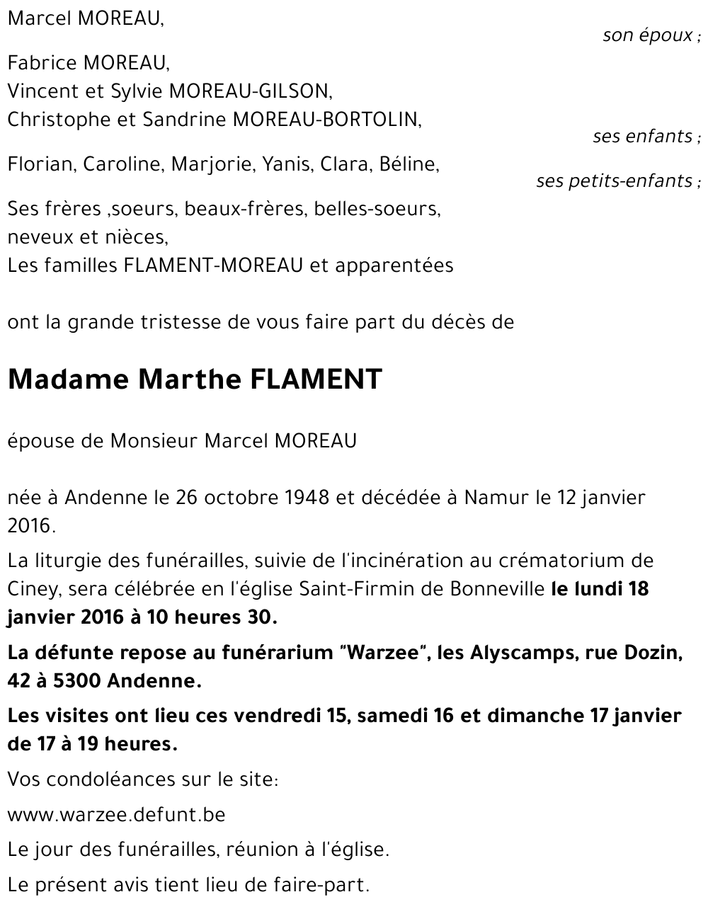 Marthe FLAMENT