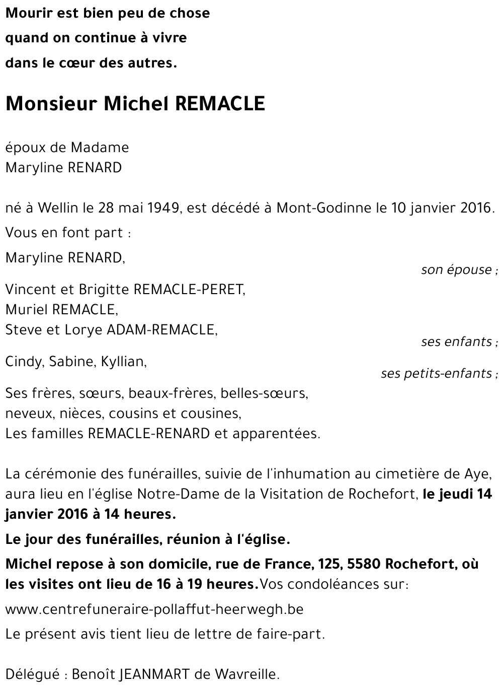 Michel REMACLE