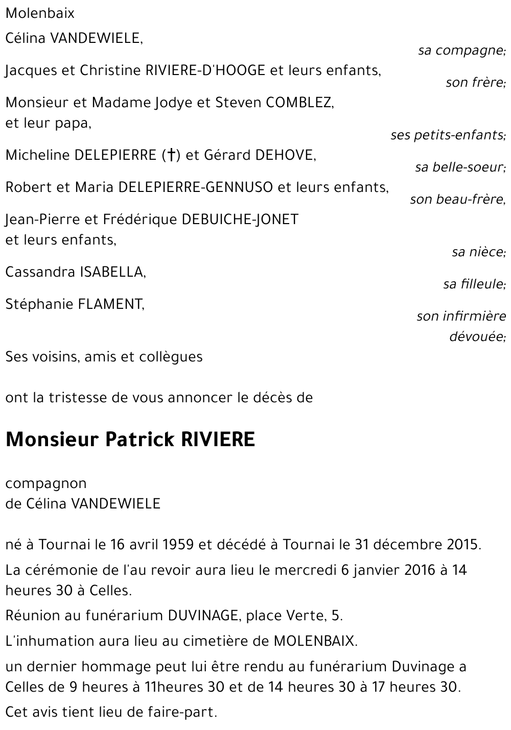 Patrick RIVIERE