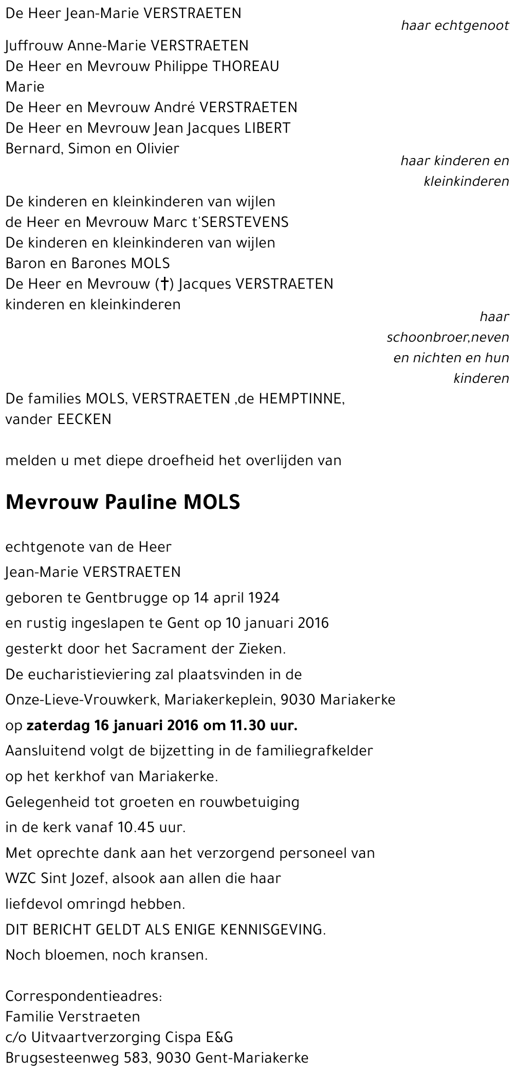 Pauline MOLS