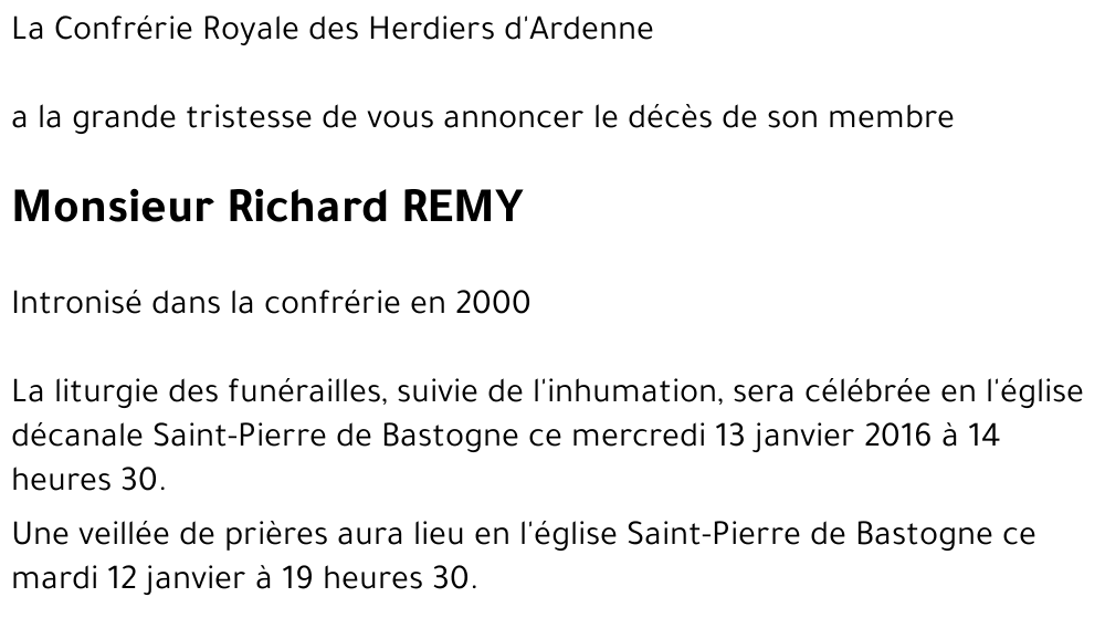 Richard REMY